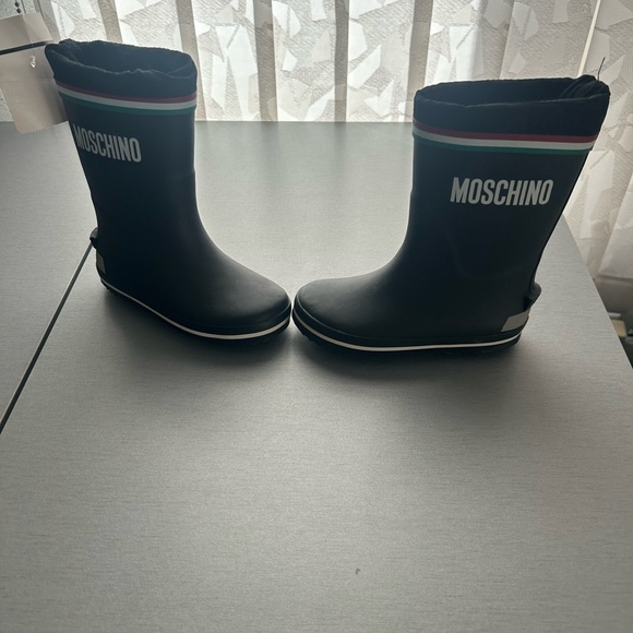 Moschino toddler rainboot NWT sz 24 - Picture 4 of 15